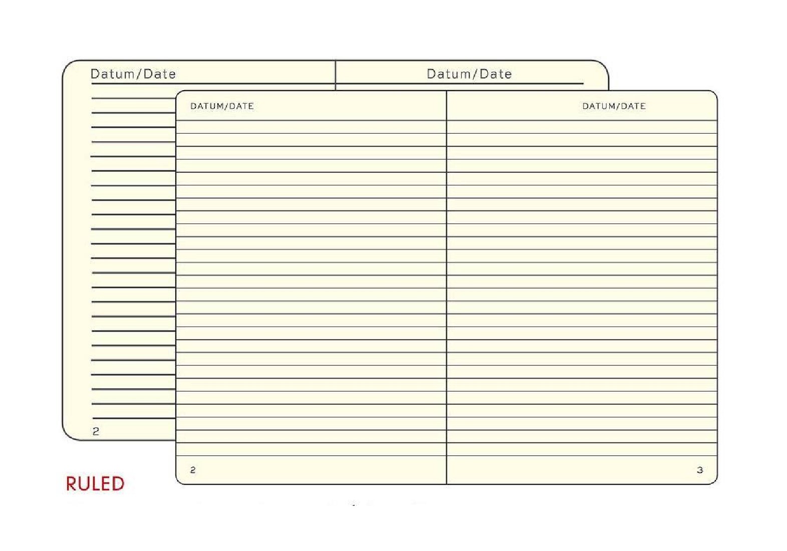 Leuchtturm 1917 Notebook A6 Powder Ruled Hard Cover