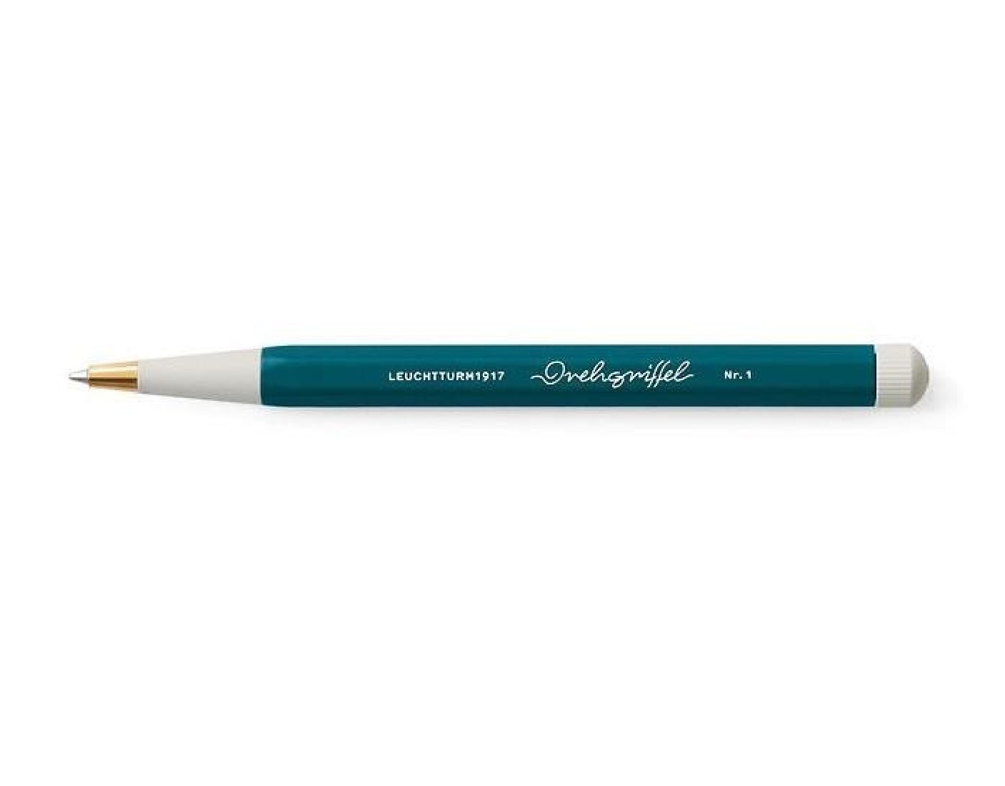 Leuchtturm 1917 Drehgriffel Nr.1 Pacific Green Ballpoint pen with royal blue ink