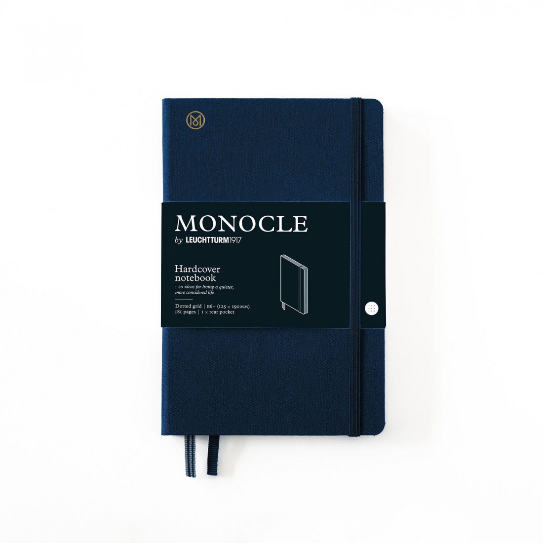 Leuchtturm 1917 hardcover notebook MONOCLE B6 plus Navy