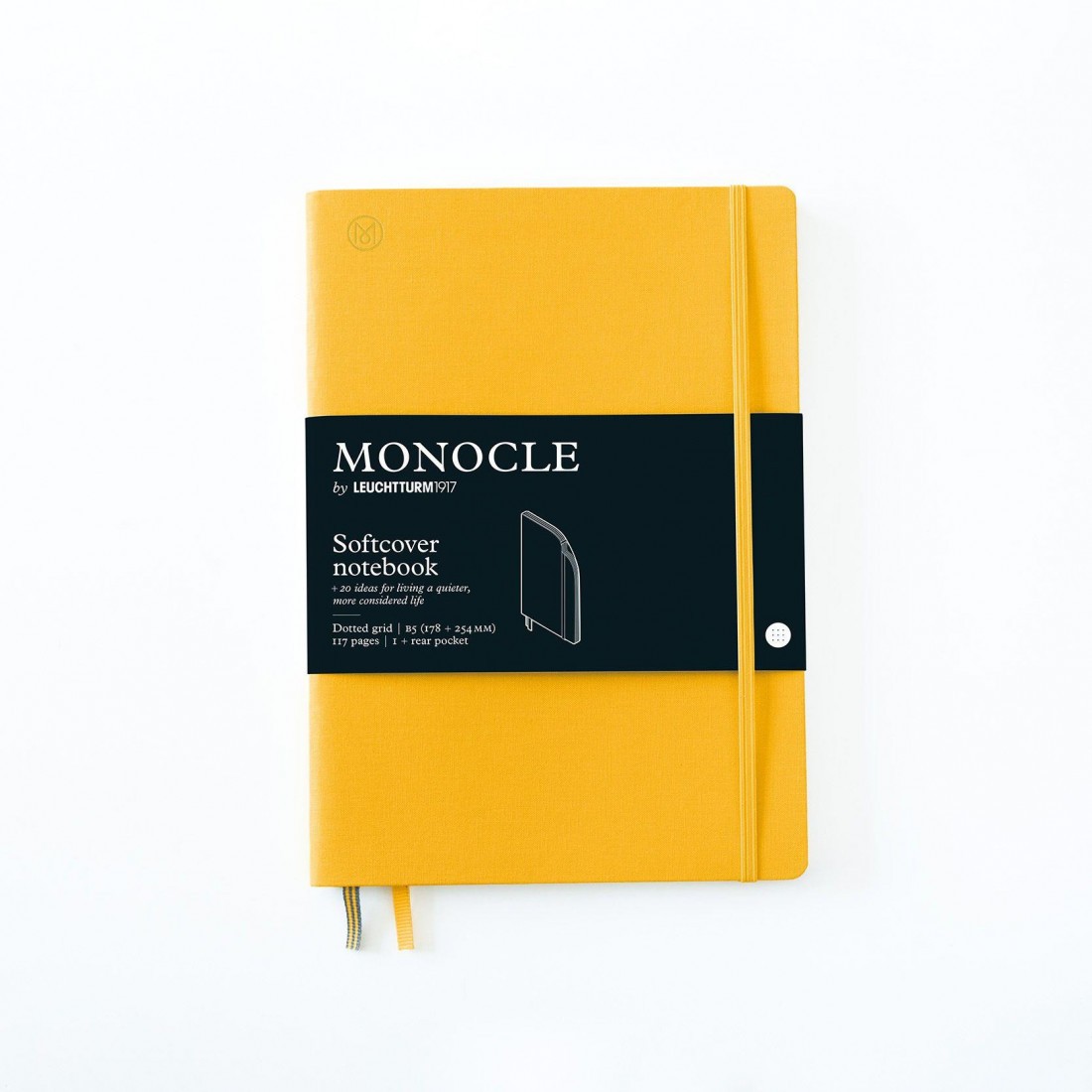 Leuchtturm 1917 softcover notebook MONOCLE B5 Yellow