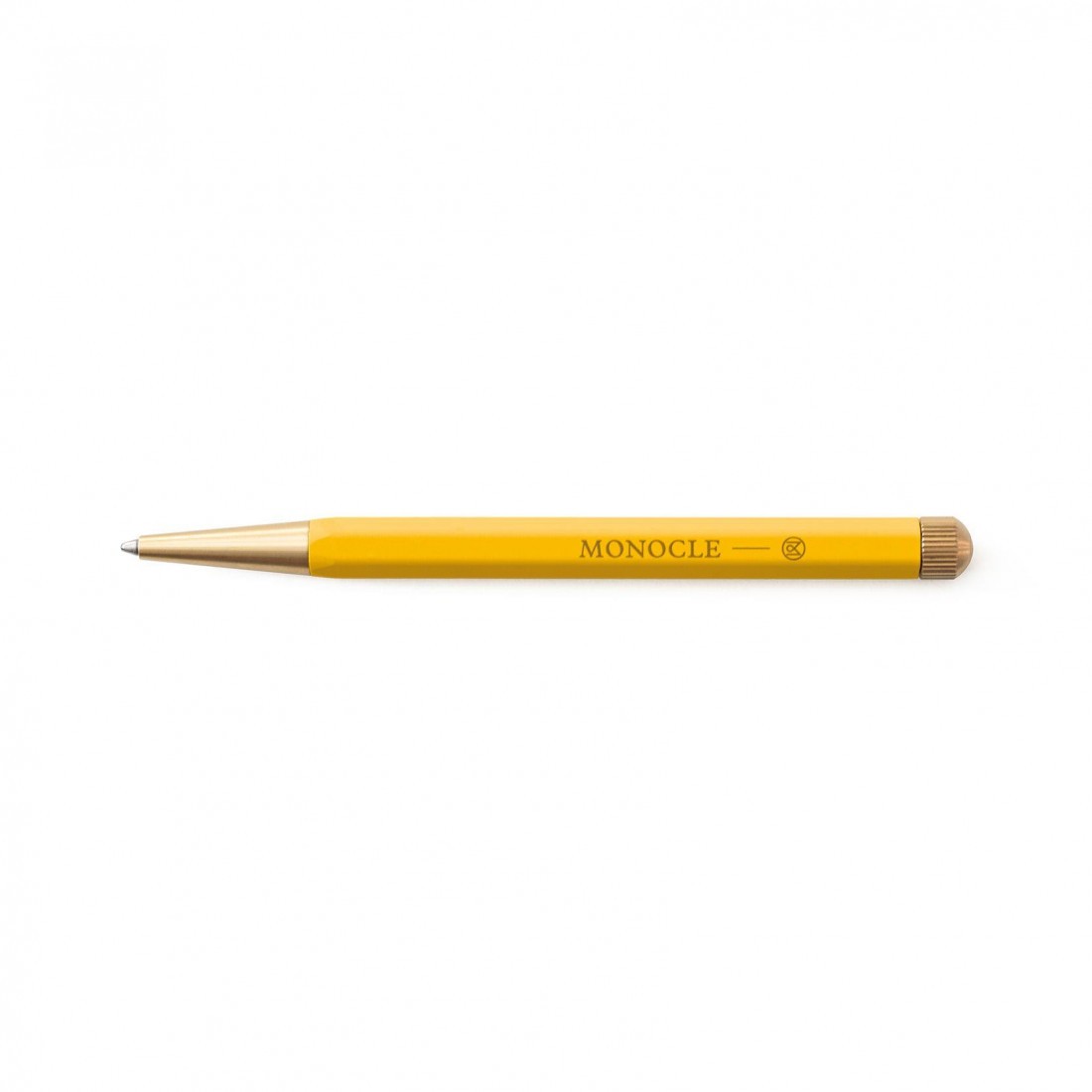 Leuchtturm 1917 MONOCLE yellow ballpoint pen LE