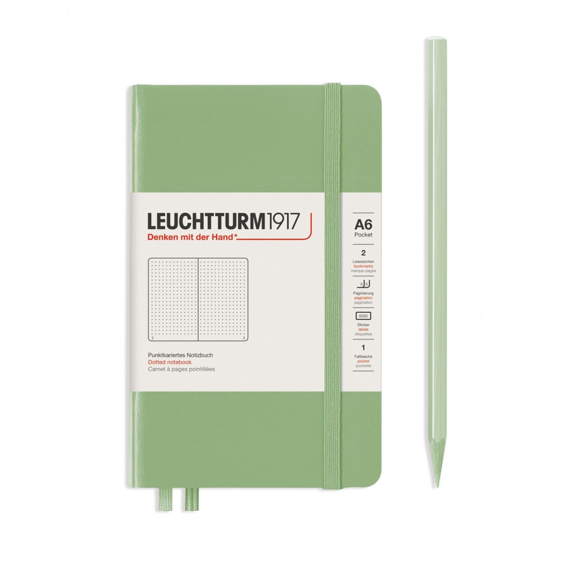 Leuchtturm 1917 Notebook A6 Saga Dotted Hard Cover