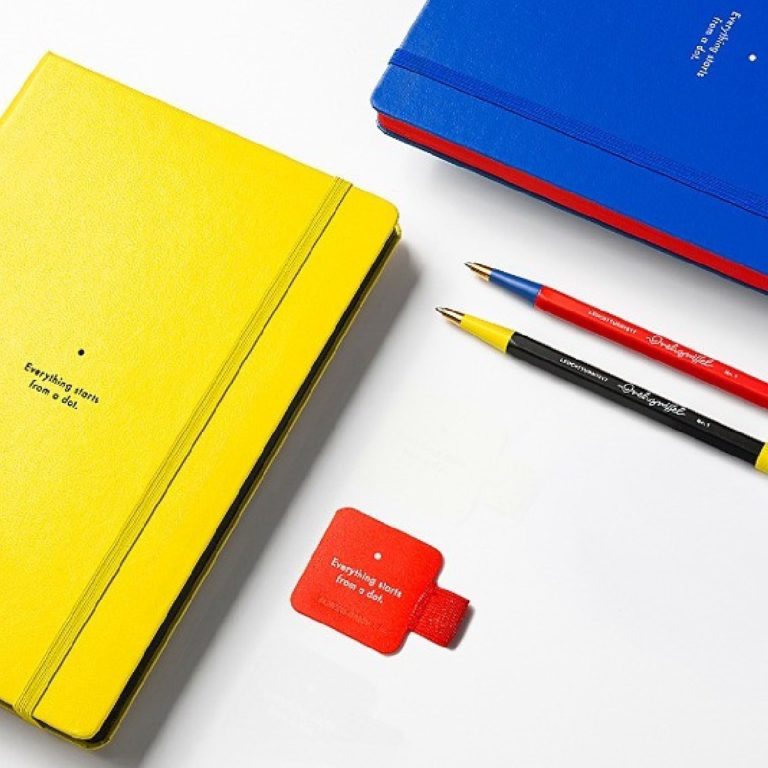 Leuchtturm 1917 Notebook A5 blue Dotted Bauhaus Edition Hard Cover