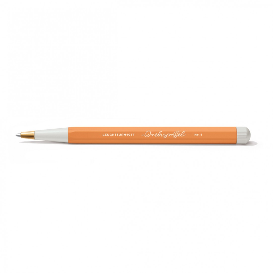 Leuchtturm 1917 Drehgriffel Nr.1 Apricot Ballpoint pen, with royal blue ink