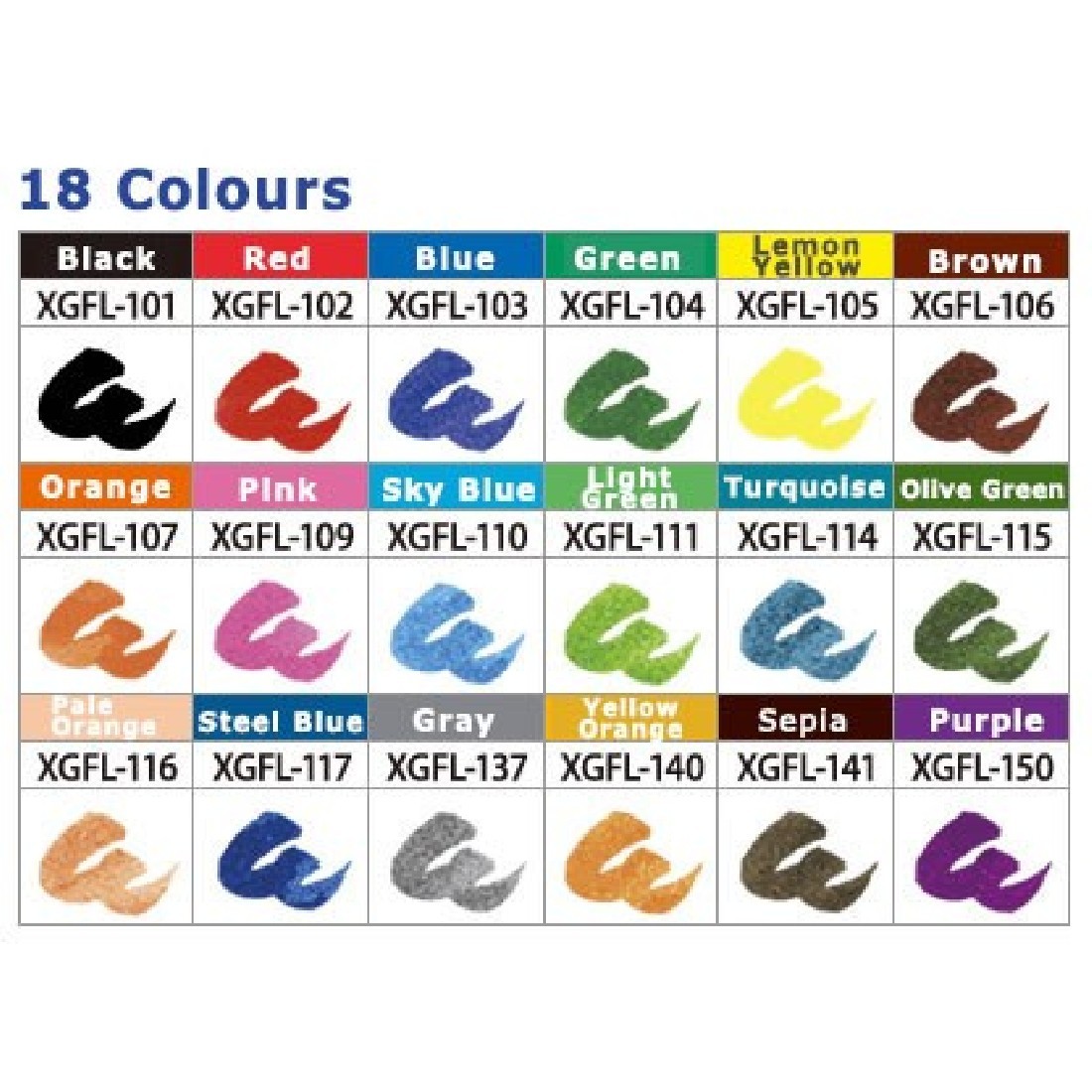 Pentel Art Brush Pen - Yellow Orange   GFL140