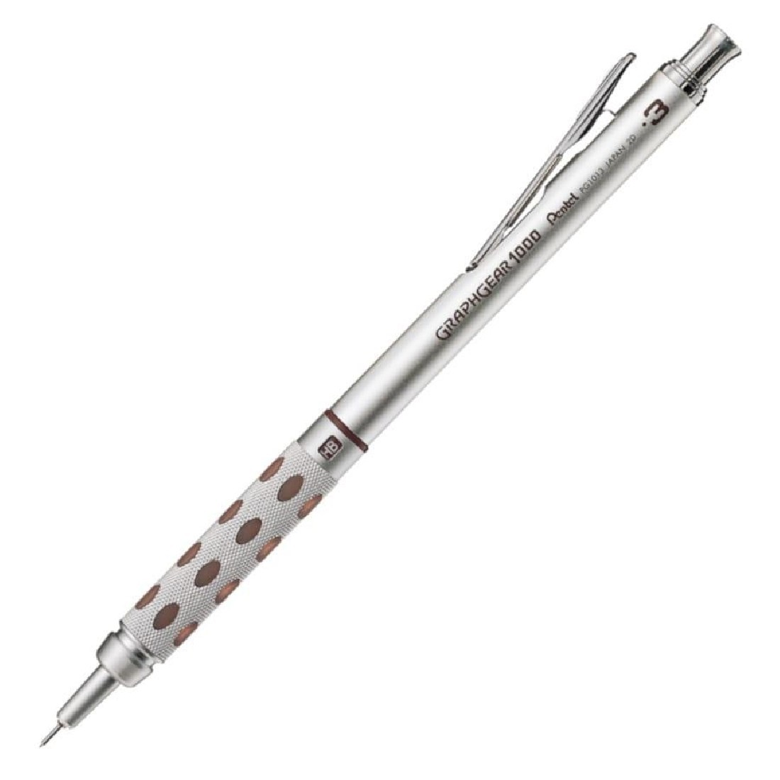 Pentel Graphgear 1000 Brown 0.3mm mechanical pencil PG1013