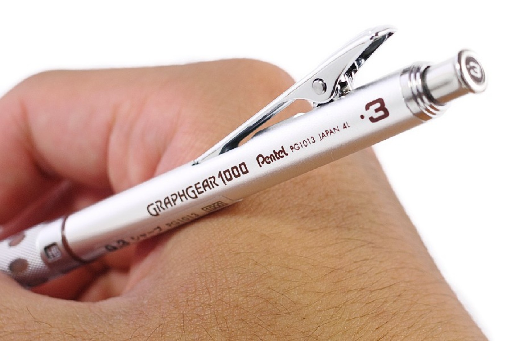 Pentel Graphgear 1000 Brown 0.3mm mechanical pencil PG1013