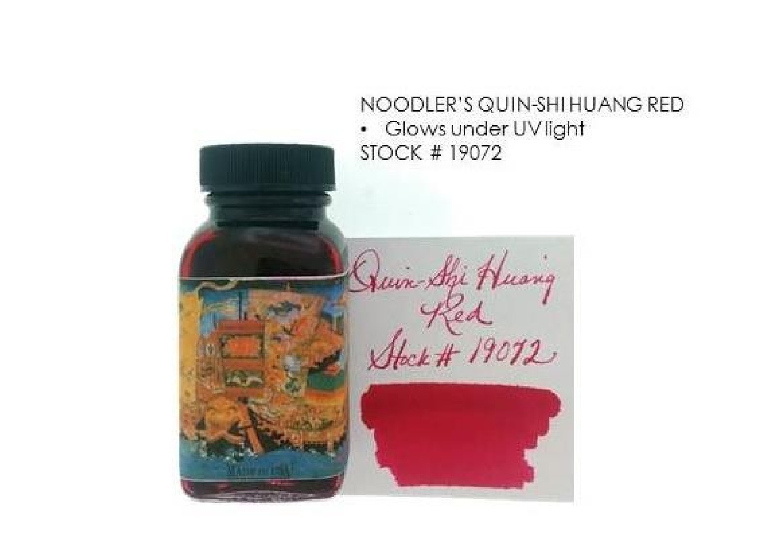 Noodlers ink First Emperor of China Red 90ml  19072