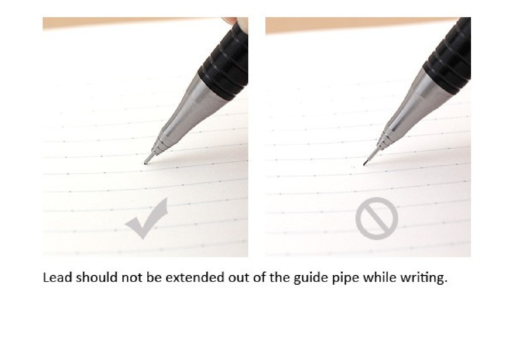 Pentel Orenz 0.5mm Black mechanical pencil PP505A