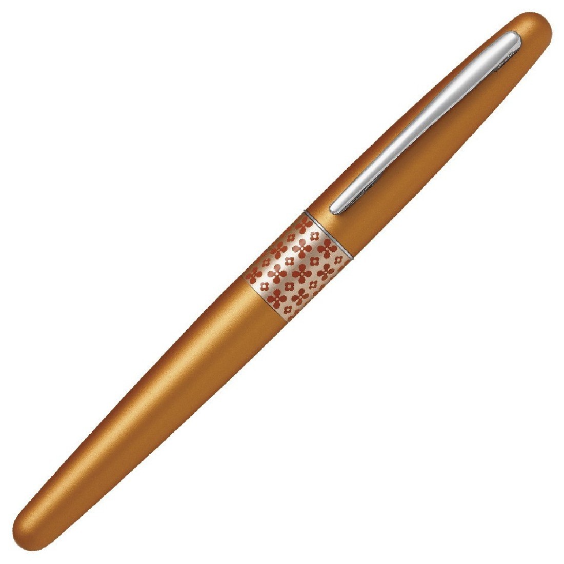 Pilot MR Retro Pop Collection - Fountain Pen, Metallic Orange, Flower Ring