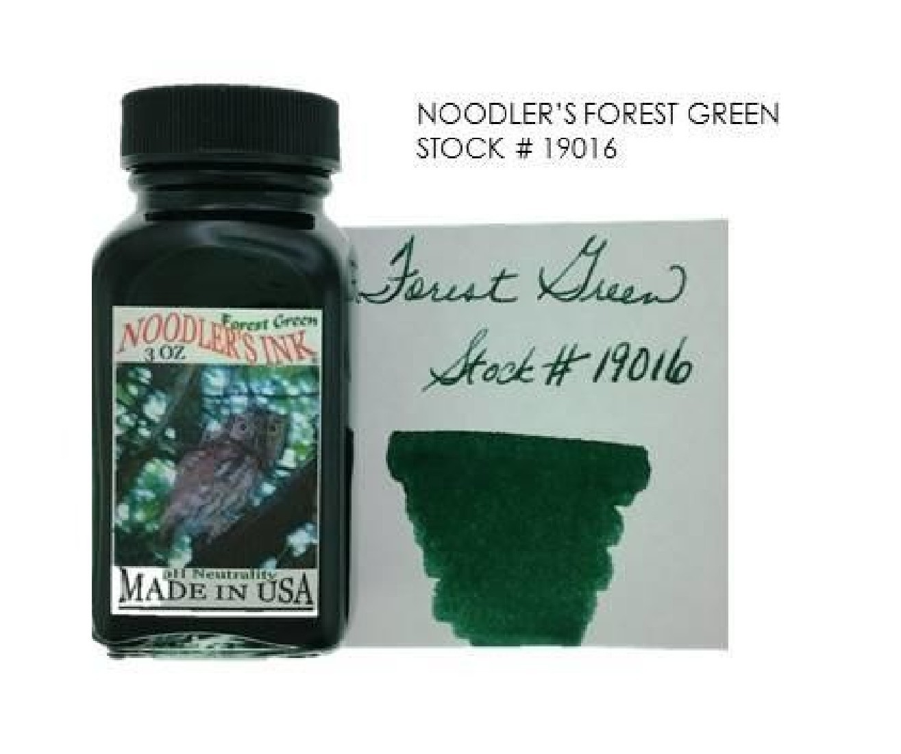 Noodlers ink Standard Forest Green 90ml  19016