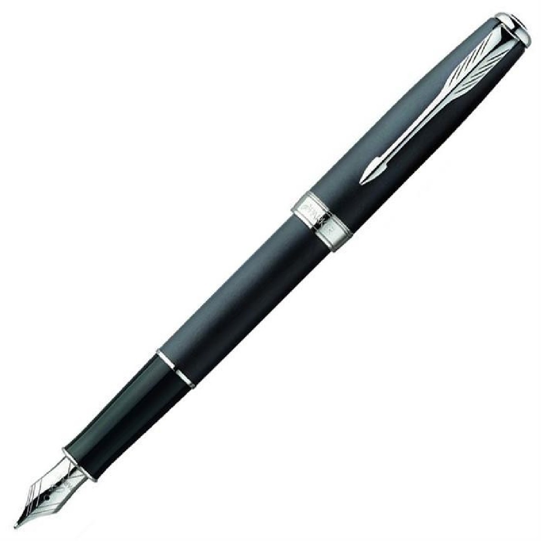 Parker Sonnet Matte Black Palladium Trims CT Fountain pen