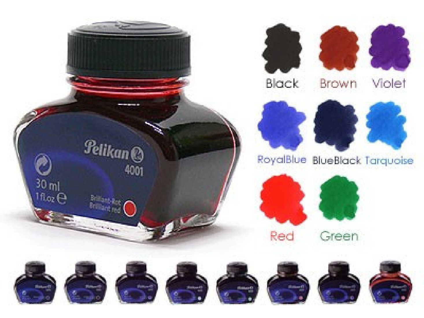 Pelikan 4001 Royal Blue 30ml 301010 Fountain pen ink