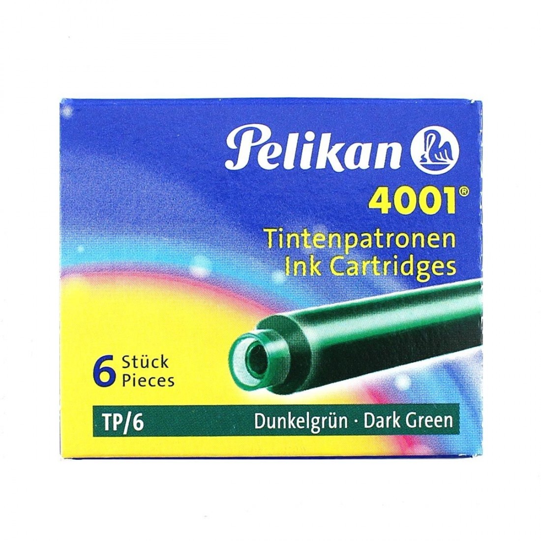 Pelikan cartridges 4001 TP/6 Dark Green