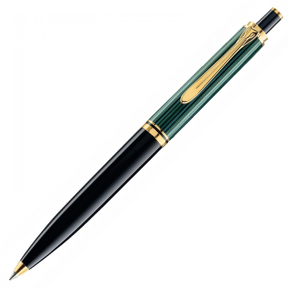 Pelikan Souveran K400 Black Green Ballpen