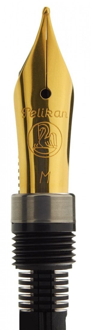 Pelikan M200 refill steel Gold Plated nib