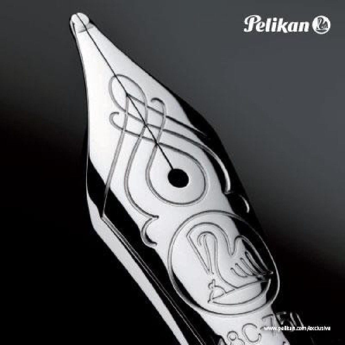 Pelikan M805  refill rhodinized 18K/750 nib