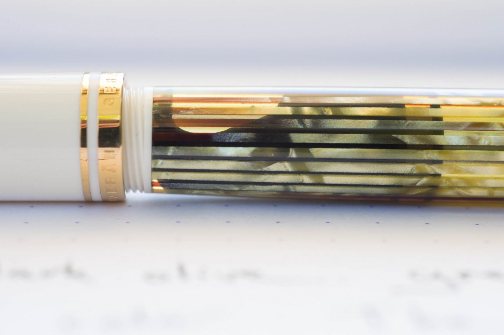 Pelikan Souveran M400 Tortoise White  Fountain Pen