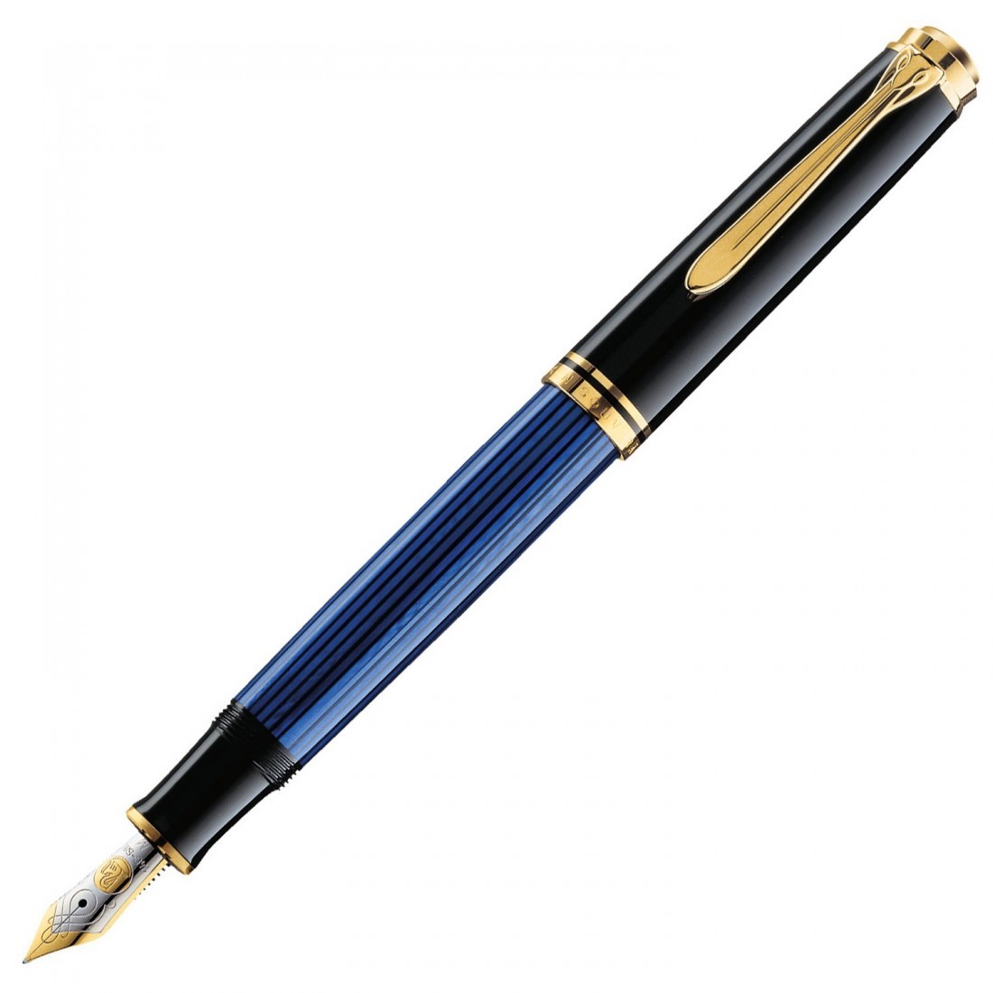 Pelikan Souveran M600 Black Blue Fountain Pen