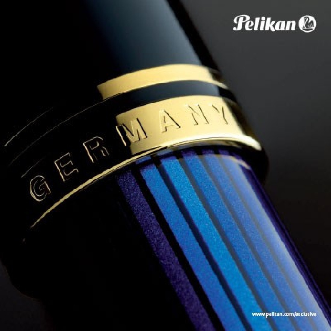 Pelikan Souveran M400 Blue Black  Fountain Pen