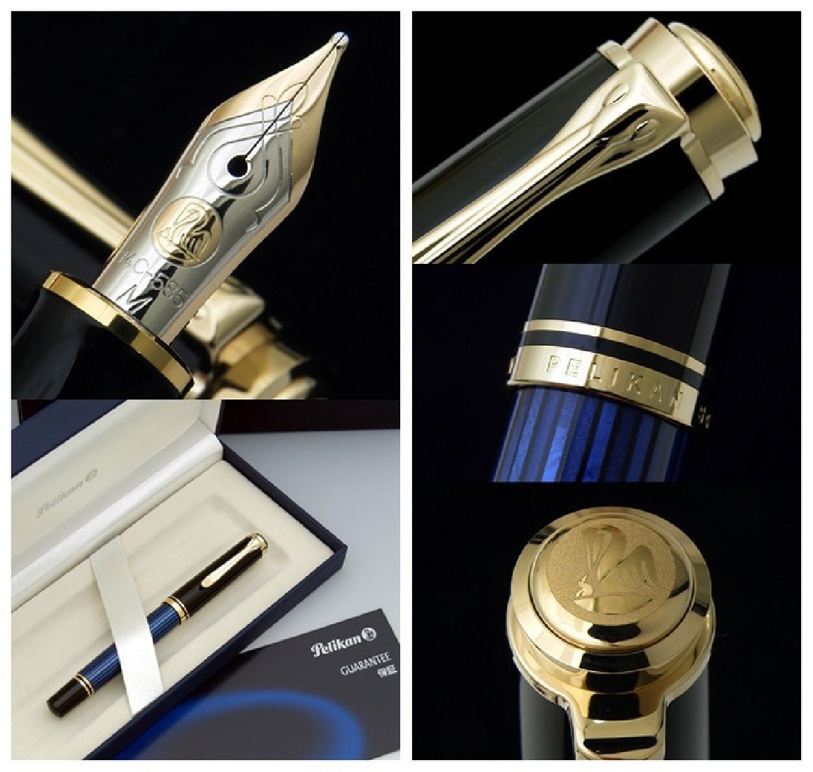 Pelikan Souveran M400 Blue Black  Fountain Pen