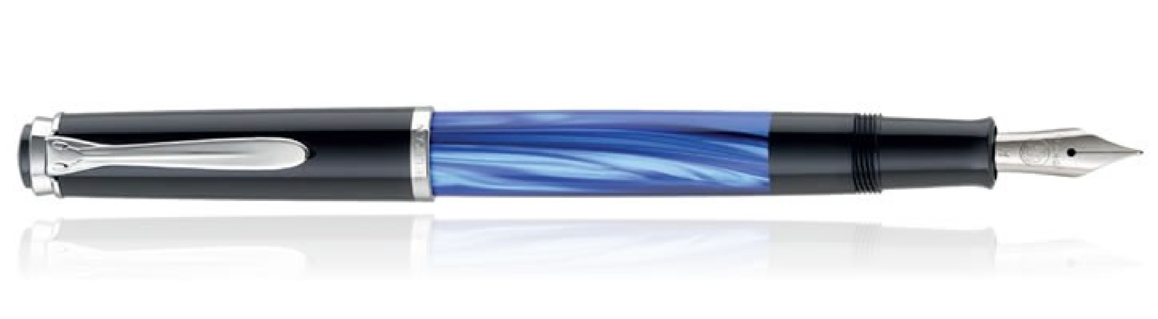 Pelikan M205 Blue Marbled Fountain Pen