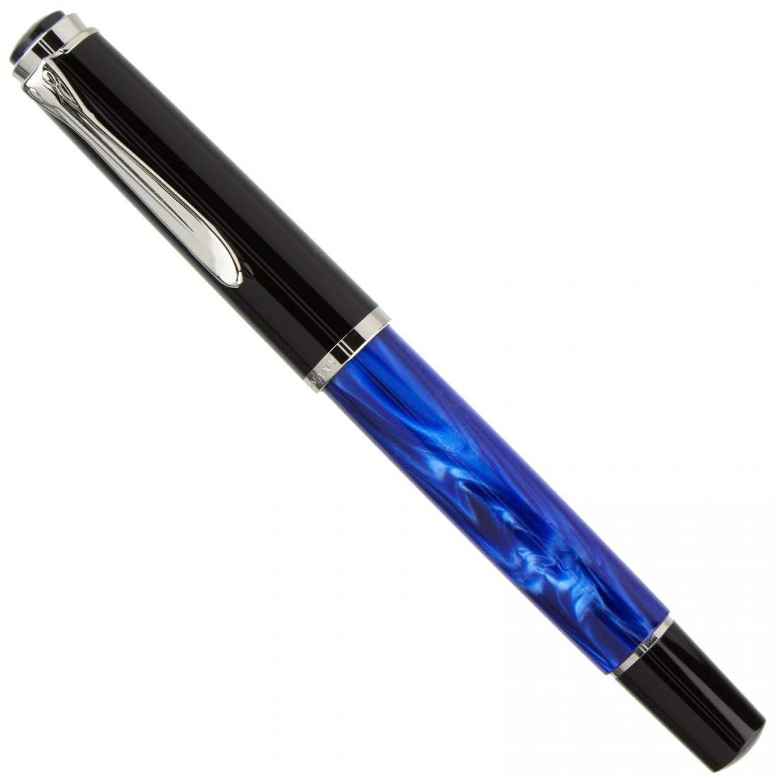 Pelikan M205 Blue Marbled Fountain Pen