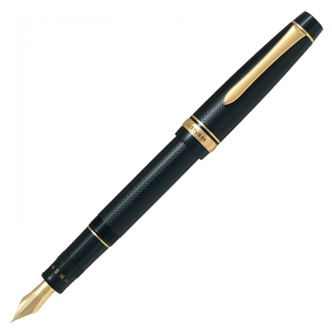 Pilot Justus 95 adjustable gold trim fountain pen