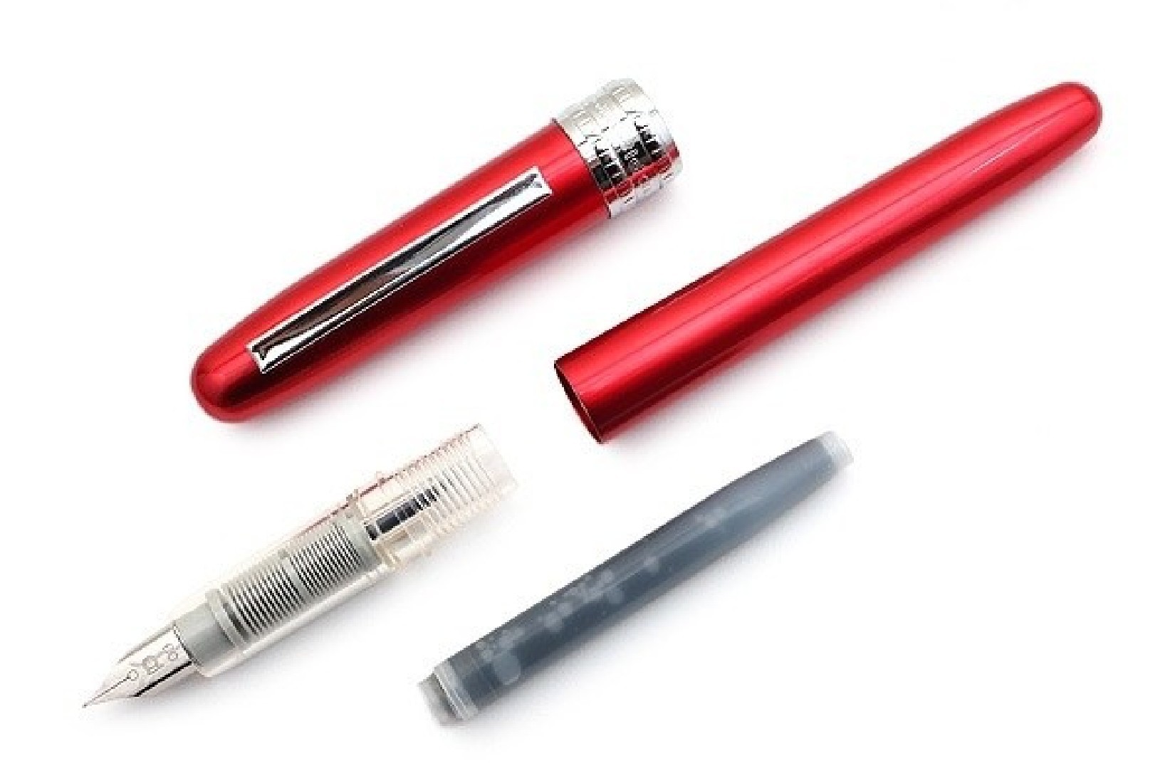 Platinum Plaisir Red 70 Fountain Pen  PGB-1000