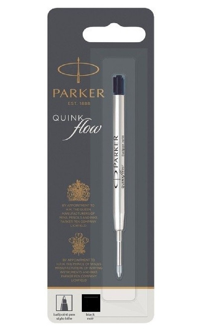 Parker ballpen refill black