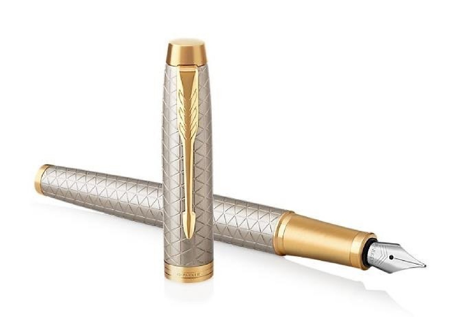 Parker IM Premium Warm Grey GT Fountain Pen