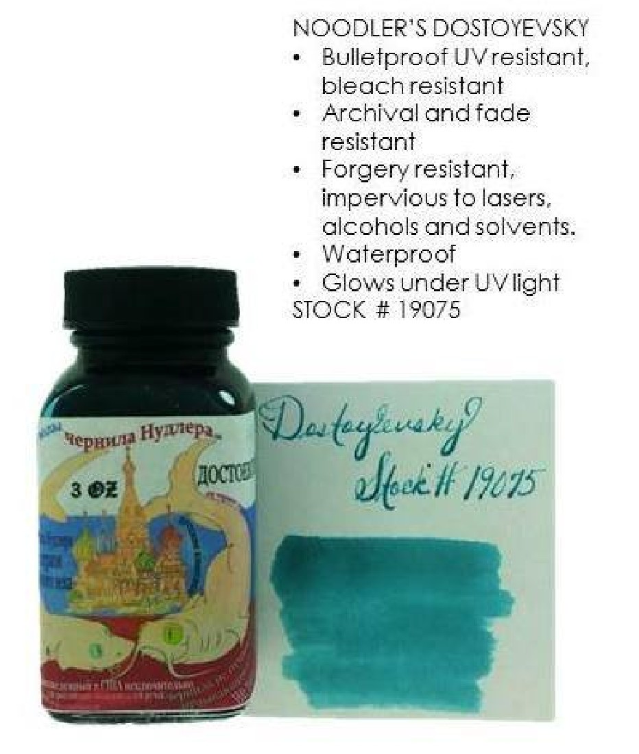 Noodlers ink Dostoyevsky 90ml 19075