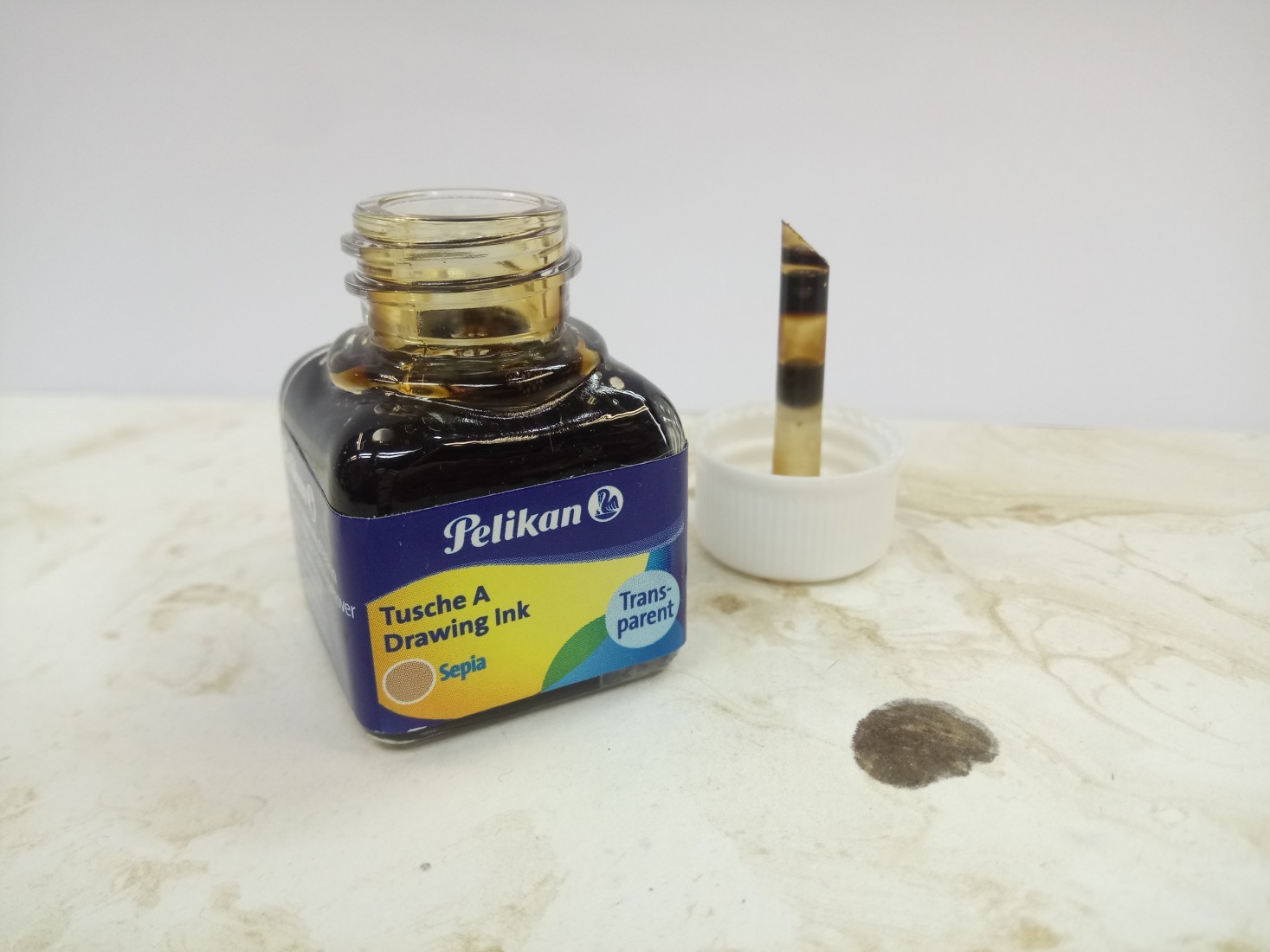 DRAWING ΙΝΚ 10ML 15 SEPIA PELIKAN