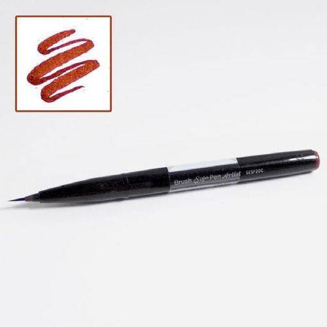 Pentel Artist Brush Sign Pen ultra fine- Brown