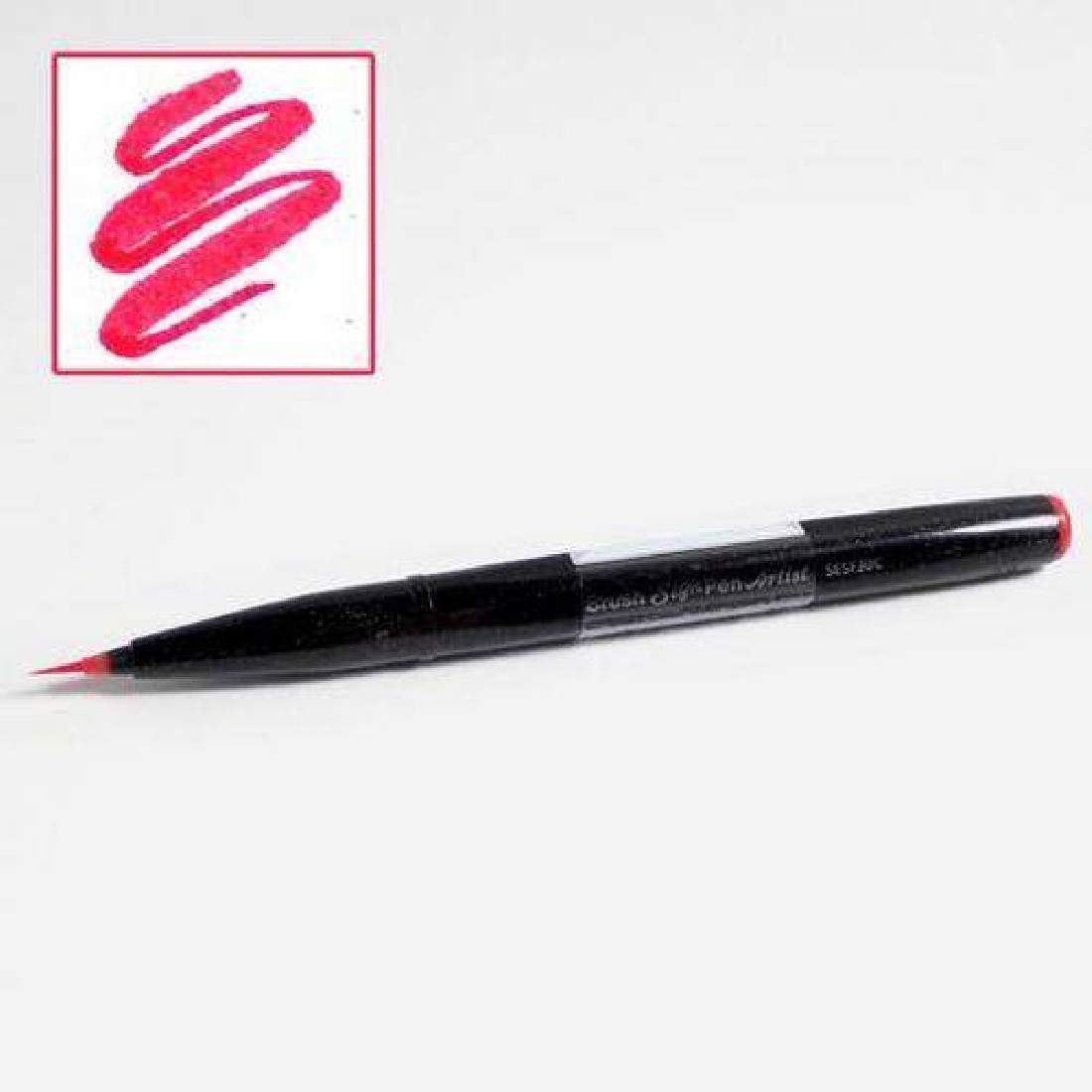 Pentel Artist Brush Sign Pen ultra fine- Red