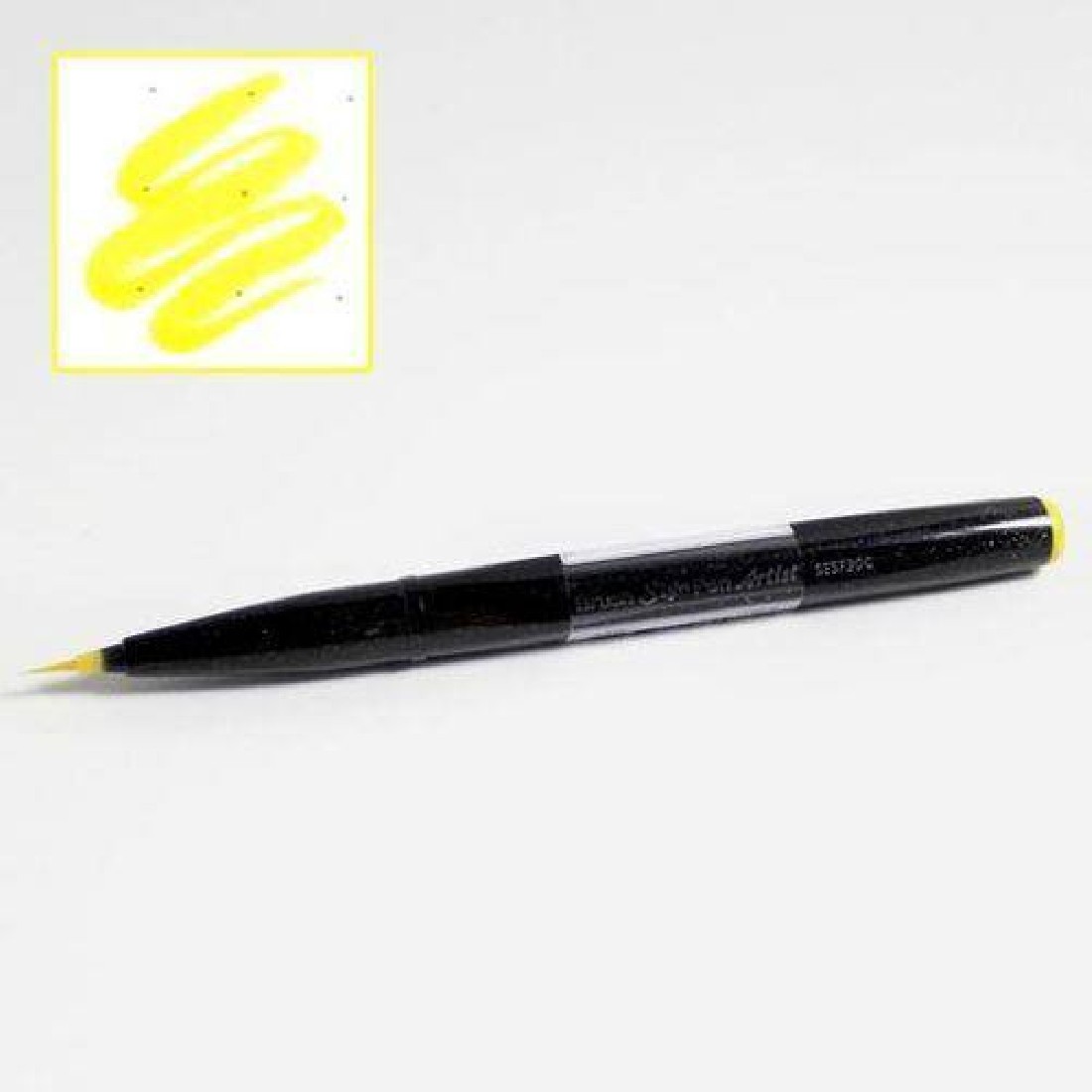 Pentel Artist Brush Sign Pen ultra fine- Yellow