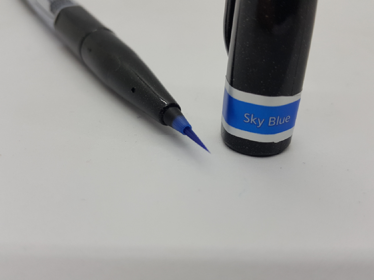 Pentel Artist Brush Sign Pen ultra fine- Sky Blue