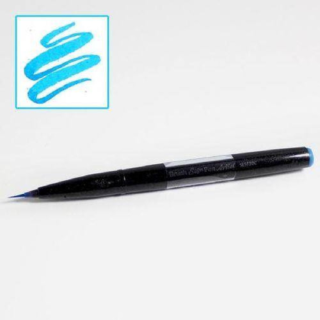 Pentel Artist Brush Sign Pen ultra fine- Sky Blue