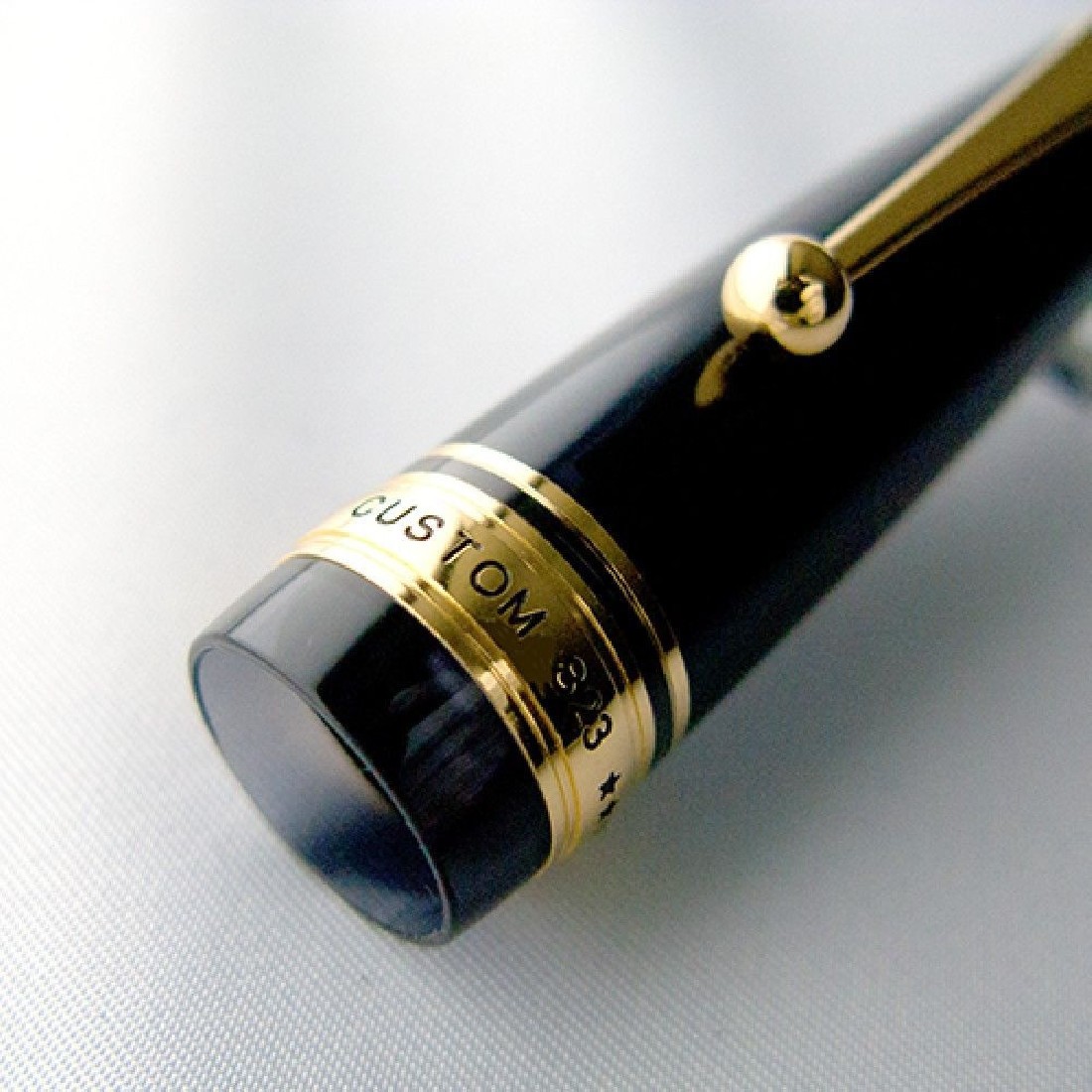 Pilot Custom 823 Transparent Black Fountain Pen FKKE-3MRP-TB