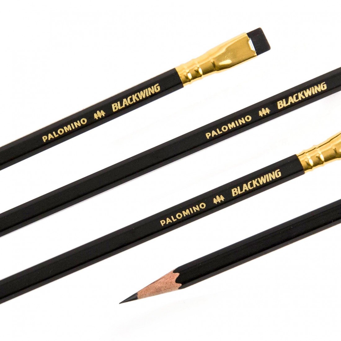 Blackwing pencils black, soft graphite, (set of 12)