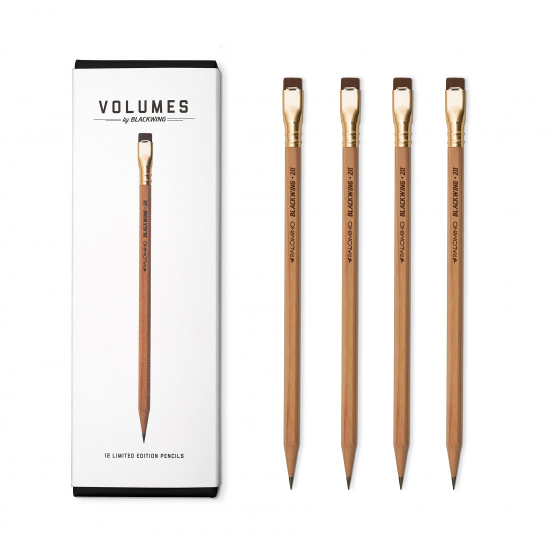 Palomino Blackwing pencils natural, extra firm graphite, (set of 12)