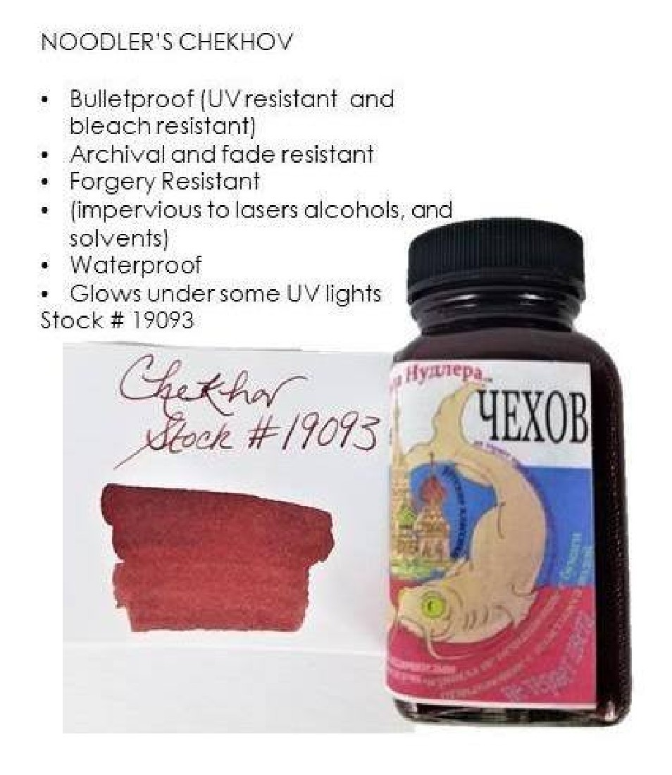 Noodlers ink Chekhov 90ml  19093