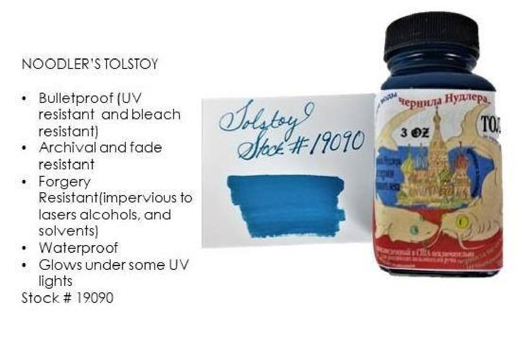 Noodlers ink Tolstoy 90ml  19090