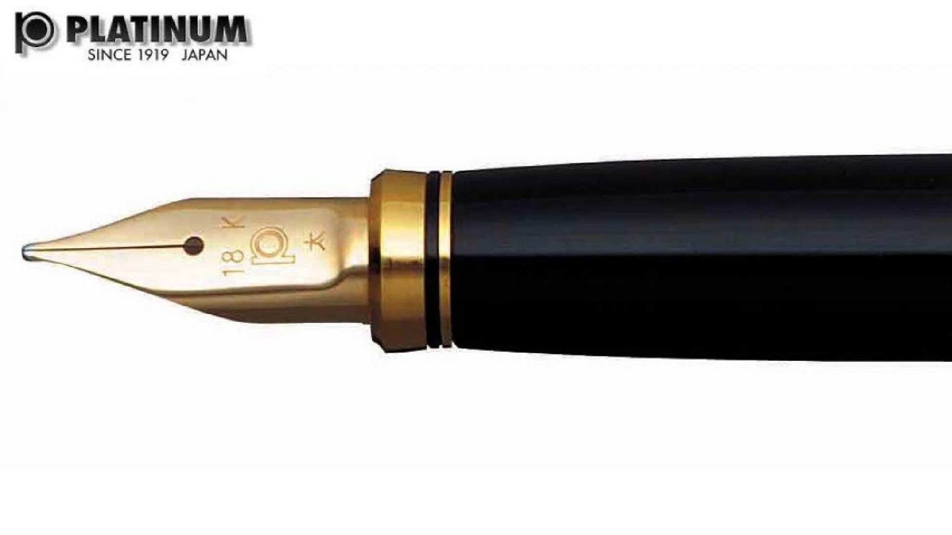 Platinum Vicoh Kanazawa 24, Gold Fish PTL-20000H 18K  Fountain pen