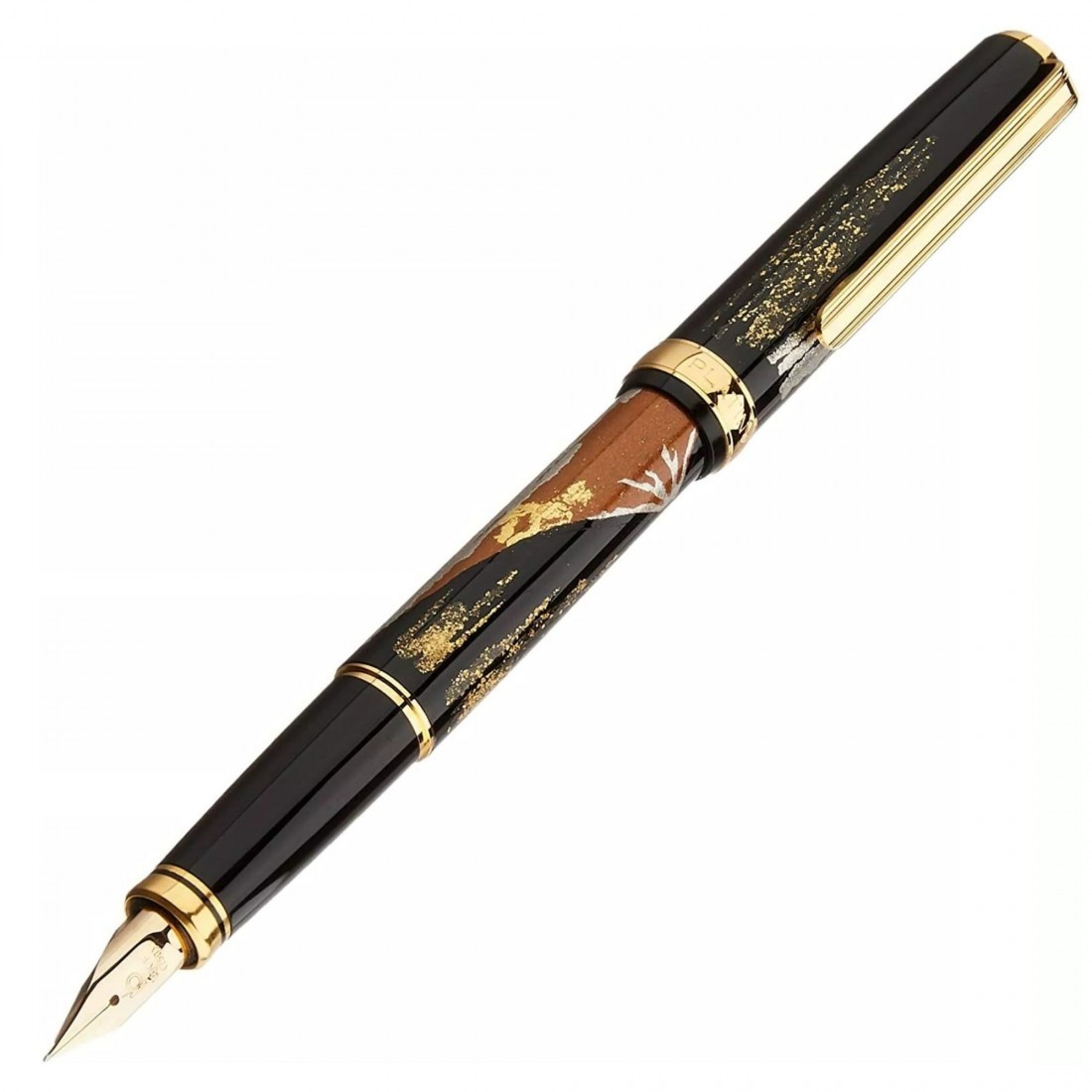 Platinum Vicoh Kanazawa 58, red mountain Fuji PTL-20000H Fountain pen