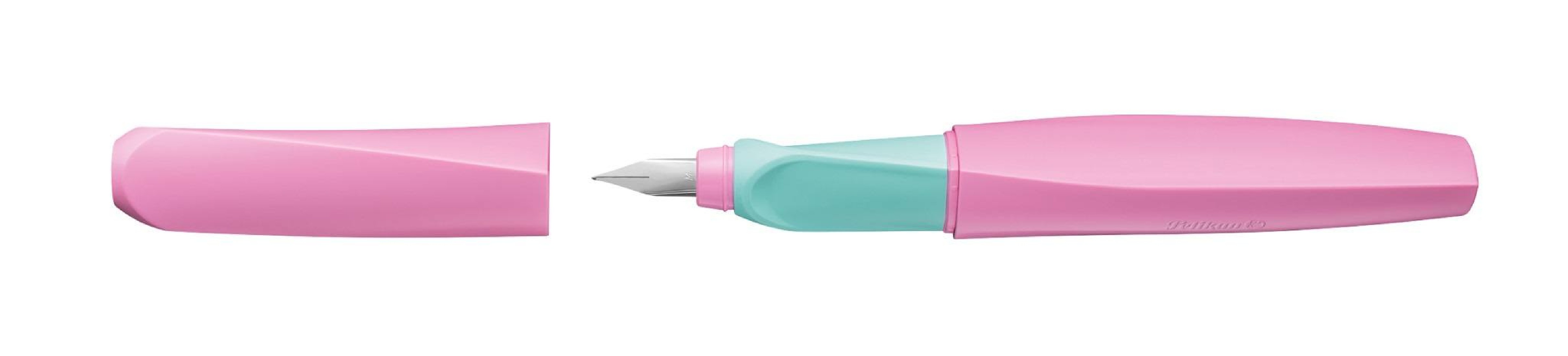 Pelikan Fountain pen Twist P457 Sweet Lilac M dynamic open