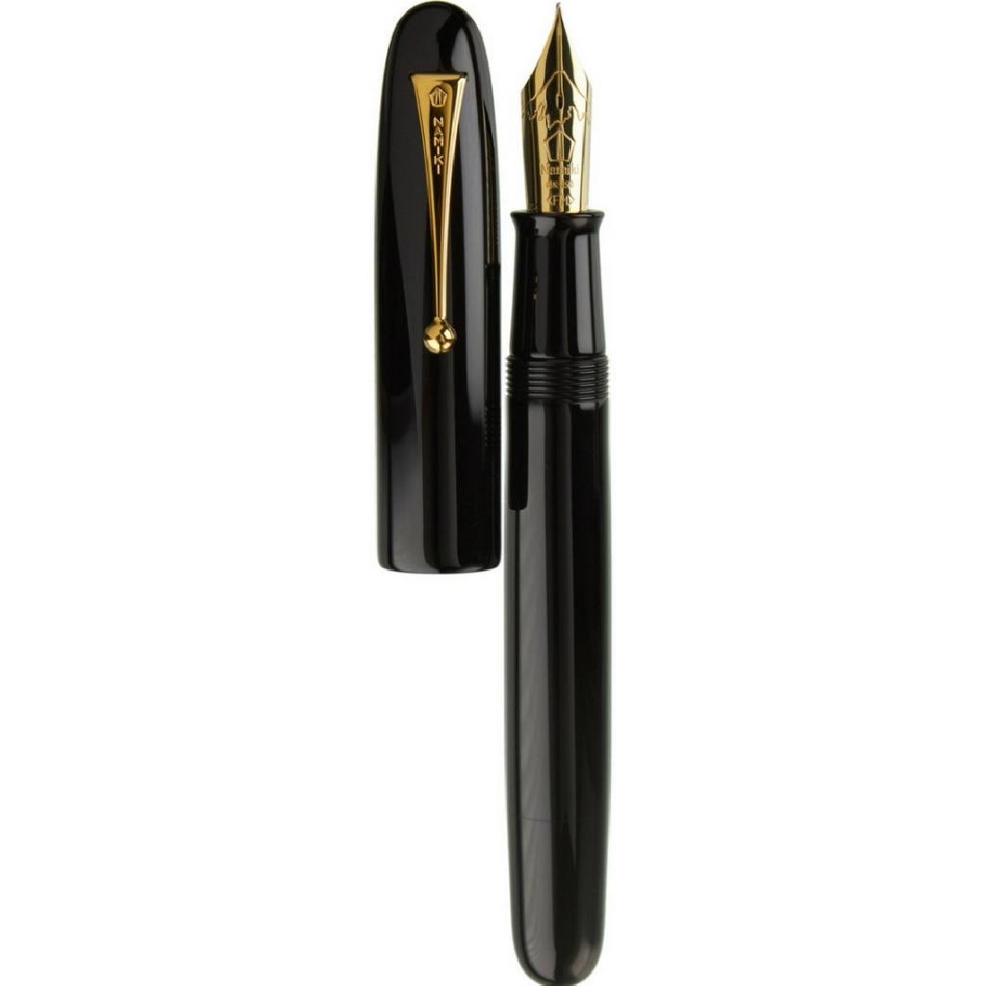 Pilot Namiki Emperor Urushi black fountain pen with size No.50 (Jumbo) pen nib