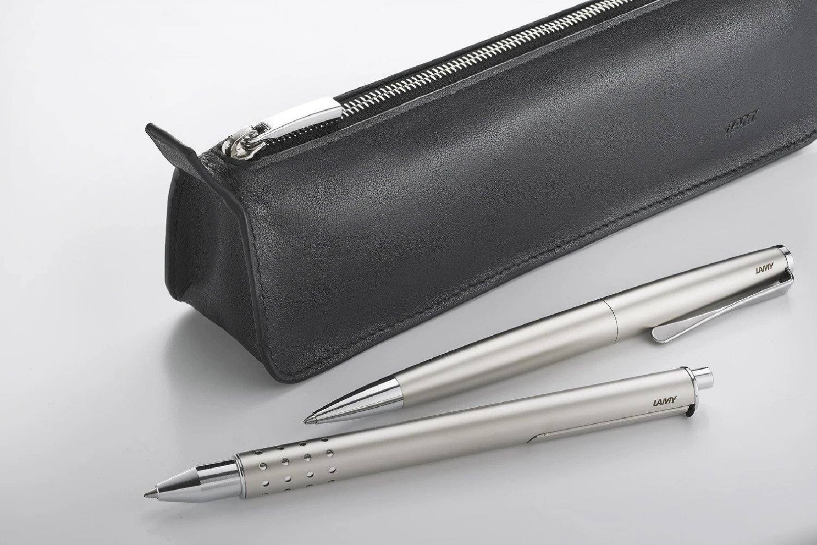 Lamy A406 Leather Case Black Triangular