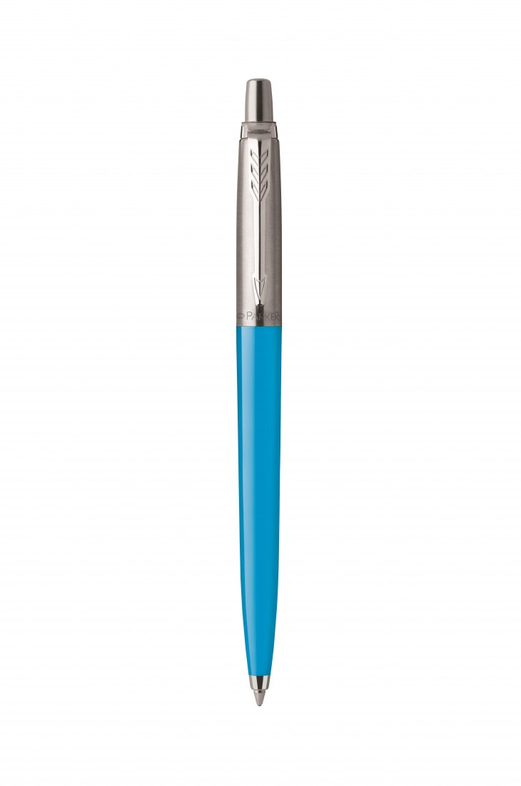 Parker new 2021 pop art Jotter metal & plastic skyblue ballpen
