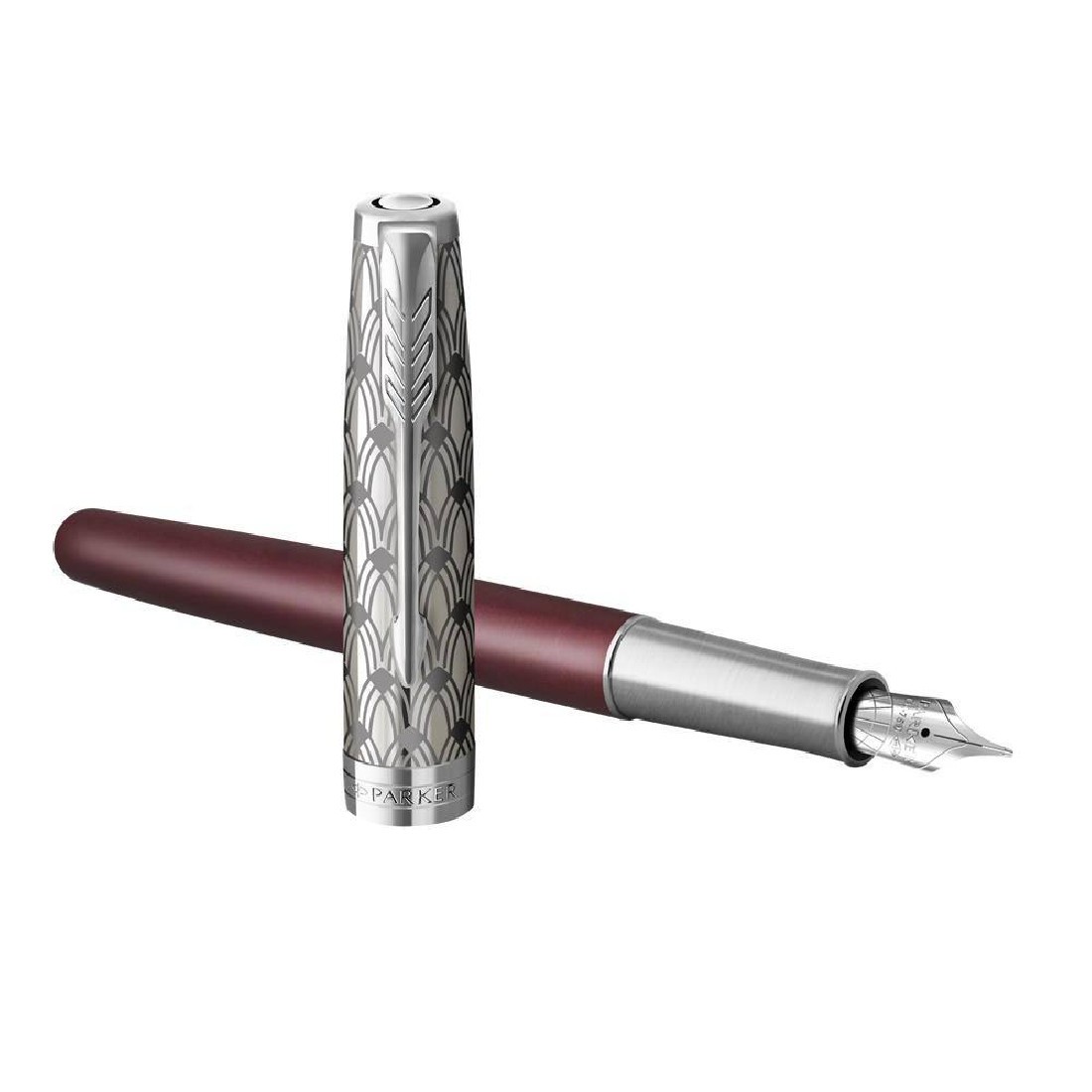 Parker Sonnet special edition 2021 Premium Metal red CT nib 18k Fountain pen